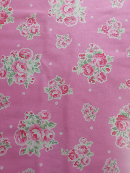 Flower Sugar cotton fabric by Lecien 31129-20 Roses