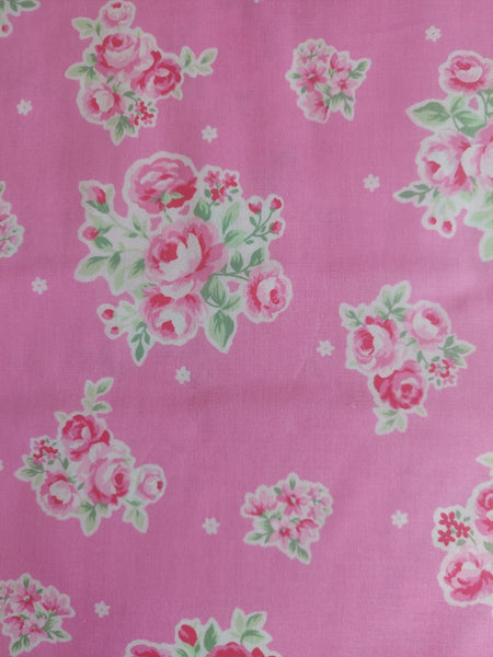 Flower Sugar cotton fabric by Lecien 31129-20 Roses