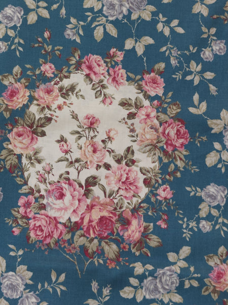 Josephine Rose cotton fabric by Lecien 30880-70