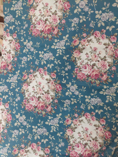 Josephine Rose cotton fabric by Lecien 30880-70