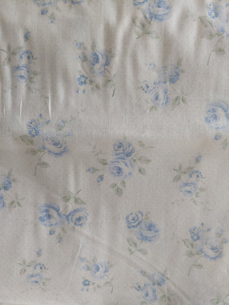 Petit Fleur cotton fabric by Lecien 30179-60 blue