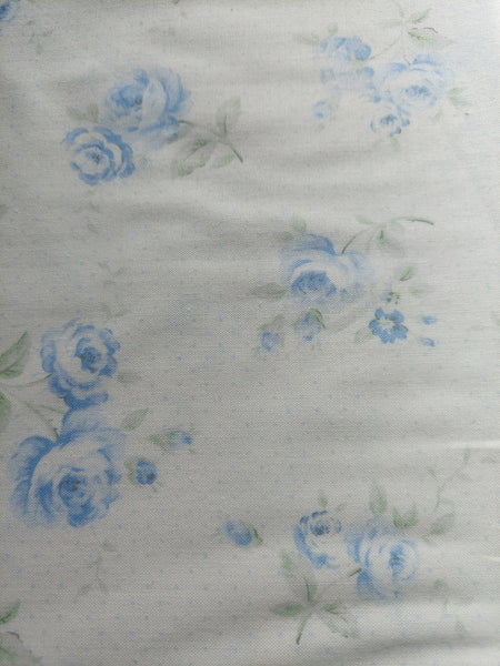 Petit Fleur cotton fabric by Lecien 30179-60 blue