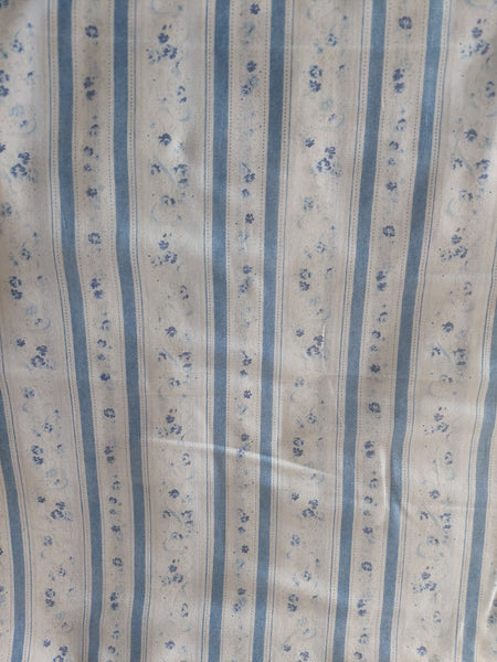 Durham Quilt Collection cotton fabric by Lecien 30818-70 blue stripe