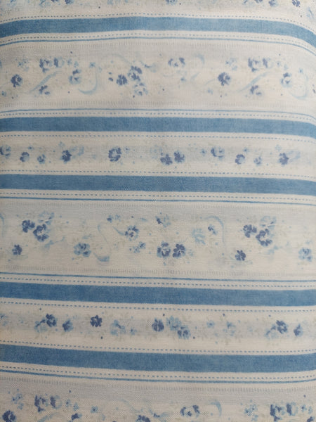 Durham Quilt Collection cotton fabric by Lecien 30818-70 blue stripe