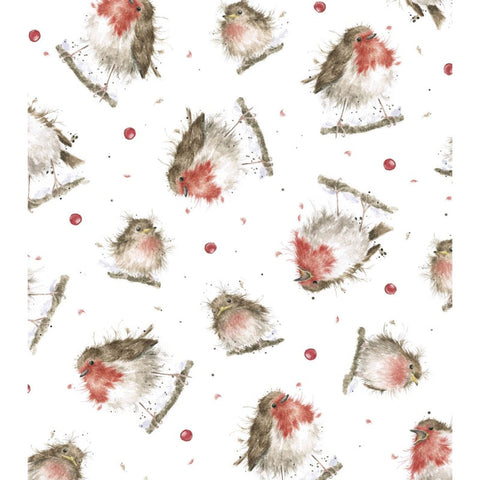 Warm Wishes 6312-UW by Maywood Studios Cotton Fabric Birds
