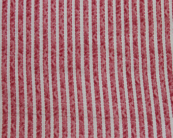 Penelope cotton fabric by Lakehouse Dry  Goods  LH10048pnk  Ribbon Stripe Pink